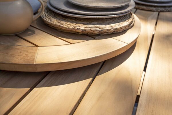 Aialaud Prado lazy susaniga Ø160x h74cm tiigipuu