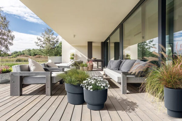 Lillepott Milly Ø29,9x h27cm vaskne