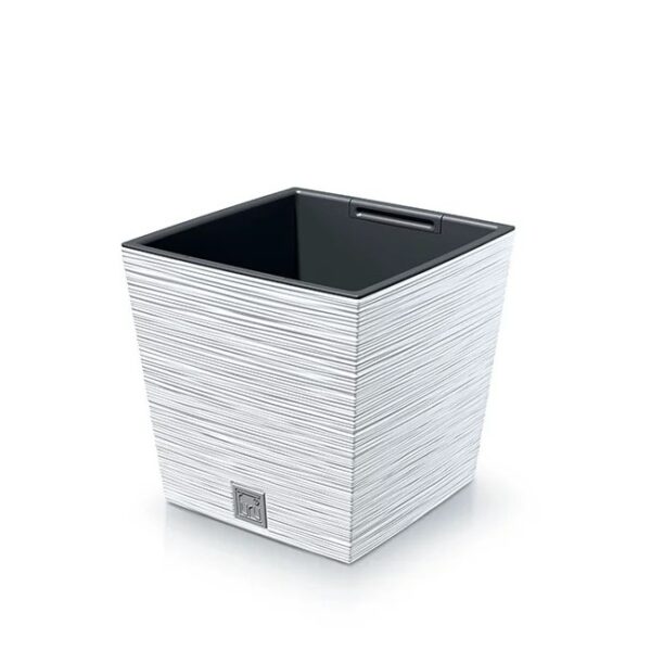 Õuepott Furu 30x30x h29cm valge