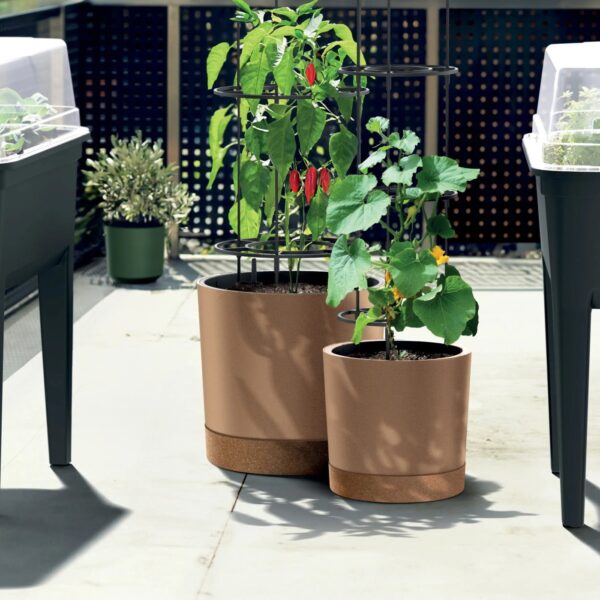 Tomatipott Grower Ø29,2x h28,3cm pruun