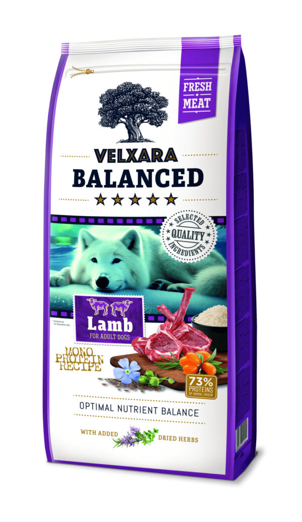 Kuivtoit Velxara monopr.koeratoit lambaga 750g