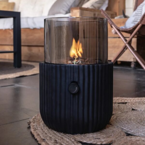 Tulease Cosiscoop Lux must, musta klaasiga