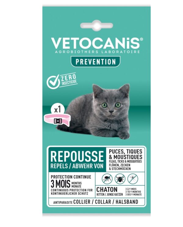 Vetocanis parasiiditõrje rihm kassipojale