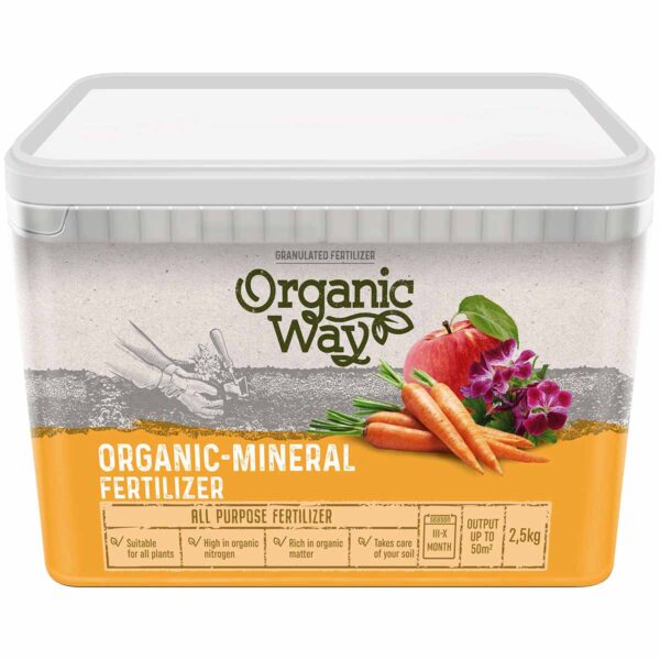 Orgaaniline mineraalväetis Universaalne 2,5kg