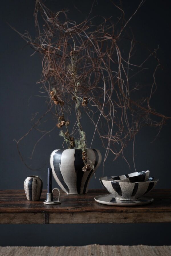 Kauss Eden Ø30x h10cm pruun