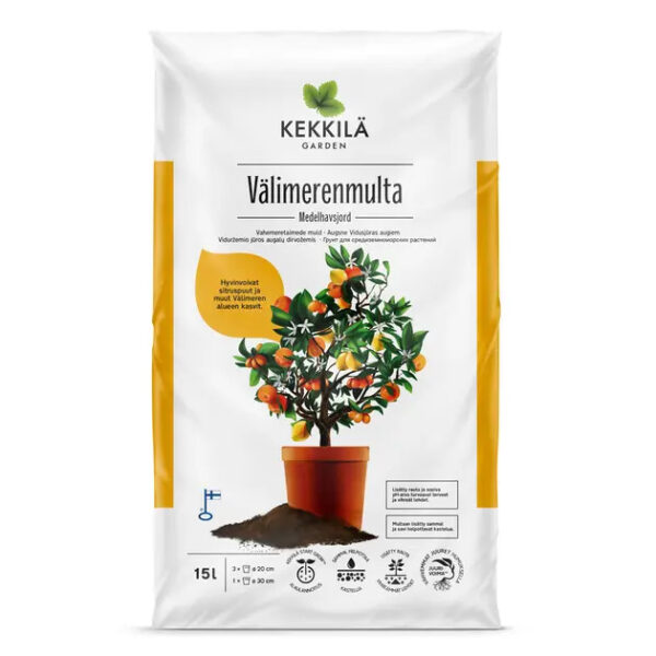 Kekkilä muld vahemeretaimedele 15L