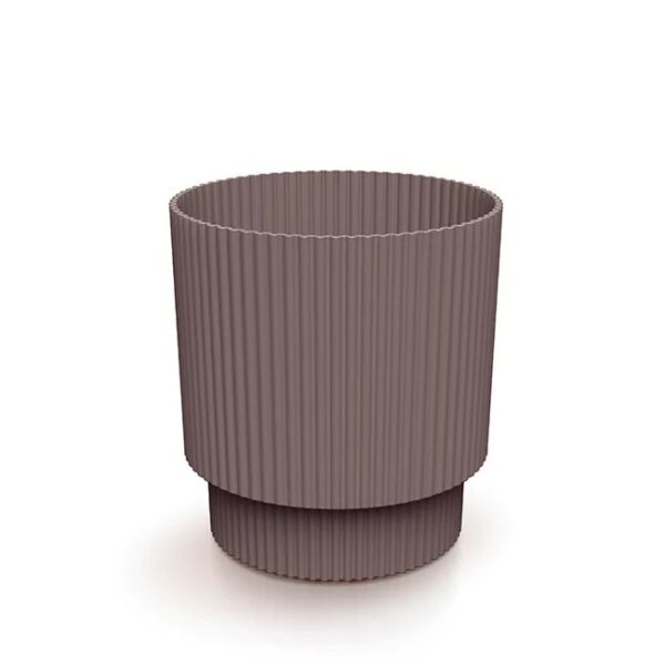 Lillepott Milly Round Ø14,6x h15,7cm tumeroosa