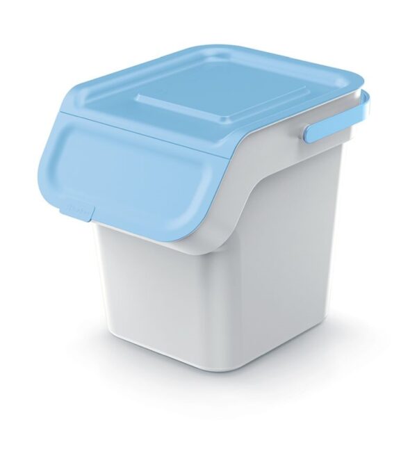 Prügikastide komplekt Kaddi helehall 4x20L