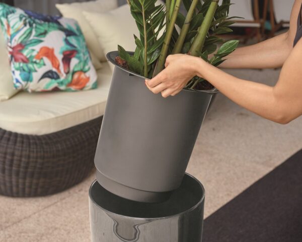 Sisupott Santorini 65cm valge