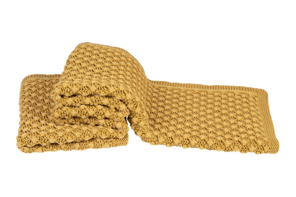 Pleed Bergen kollane 130x170cm