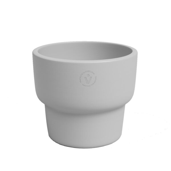 Lillepott Echo High Ø24cm kõrge helehall