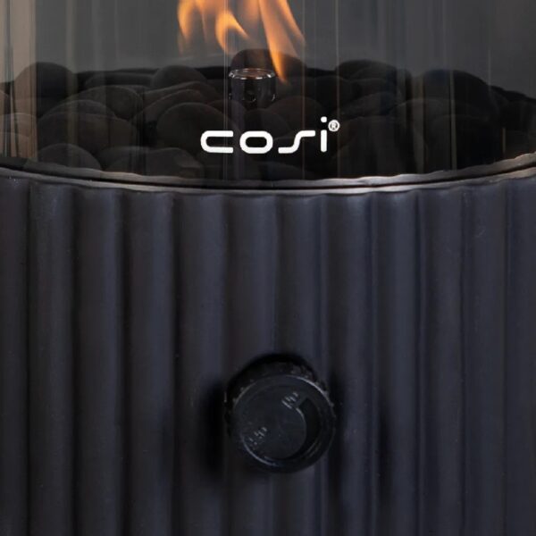 Tulease Cosiscoop Lux must, musta klaasiga