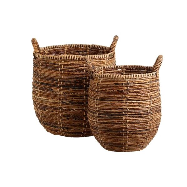 Korv Santos L pruun Ø40x h45cm