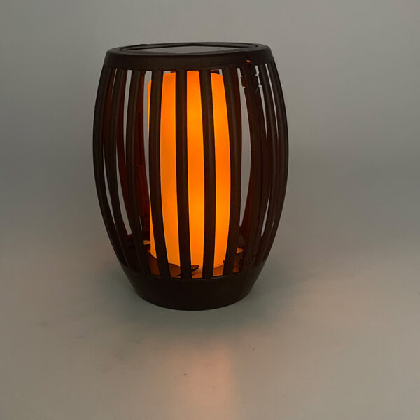 Solarvalgusti 3in1 12LED soe valge Ø12x h78cm