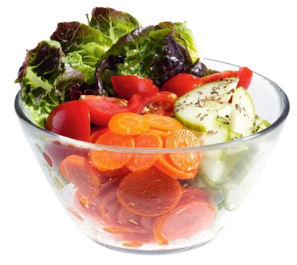 Kauss Basic läbipaistev Ø13cm