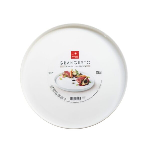 Taldrik Grangusto valge Ø27cm