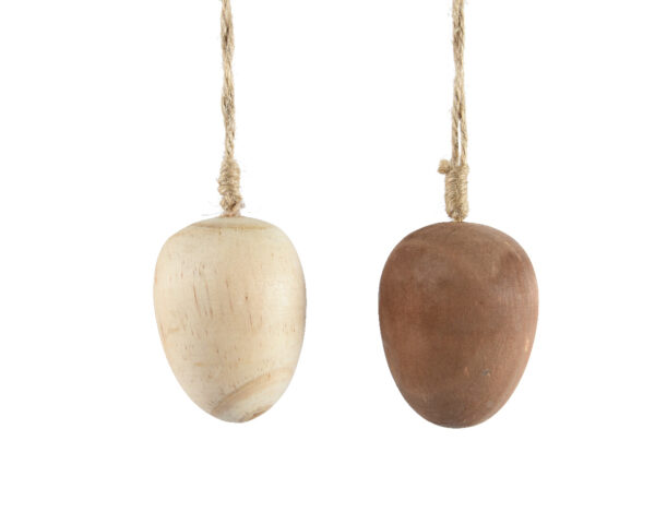 Lihavõttemunad puidust erinevad värvid, d5x h6cm