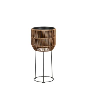 Lillepott Peta jalal Ø22x h48cm pruun