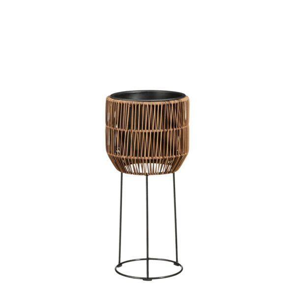 Lillepott Peta jalal Ø22x h48cm pruun