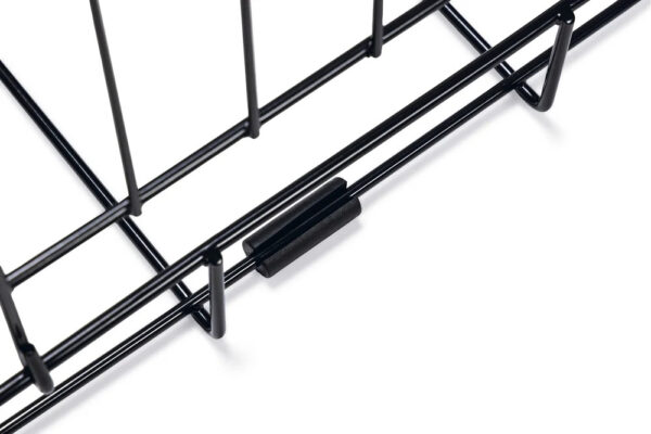 Metallpuur M must 81cm