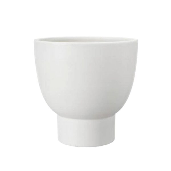 Lillepott Megan Ø19x h19cm valge matt