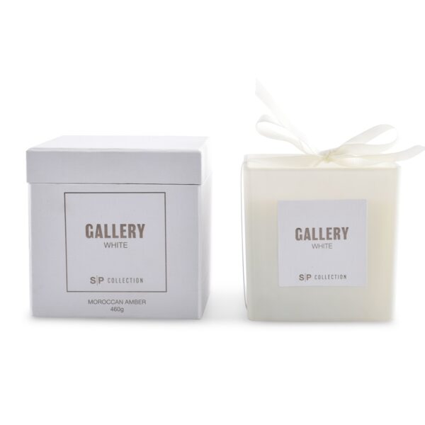 Lõhnaküünal Gallery White 460g