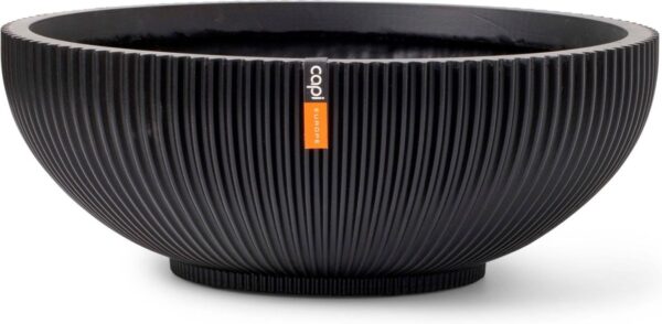 Lillepott Groove Ø40x h15cm must