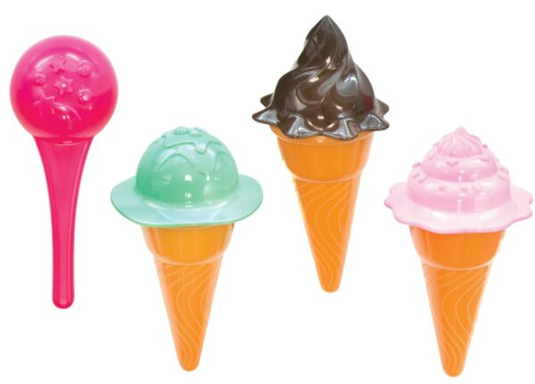 Liivakastimänguasjad Jäätis 17,5x15,5x h27,5cm