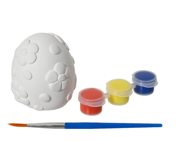 Lihavõttemuna Värvi Ise valge 14x5x h18cm