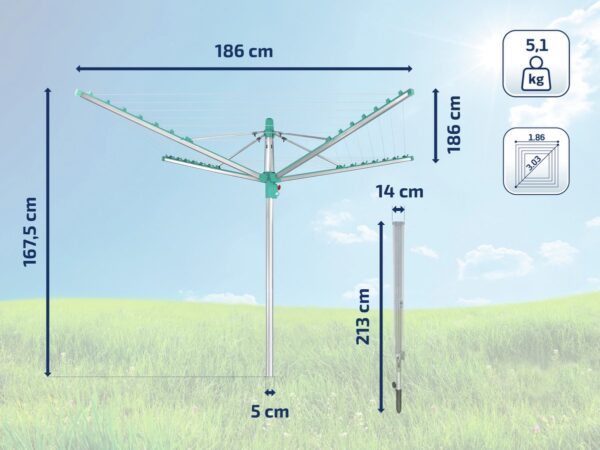 Pesukarussell Linomatic 400 Easy