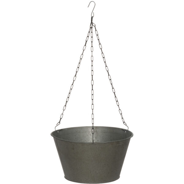 Amplipott metallist Ø30x h16x 60cm pruun