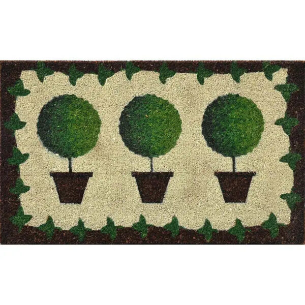 Uksematt Taimed roheline 45x75cm