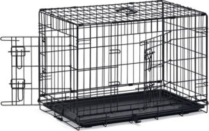 Metallpuur M must 81cm