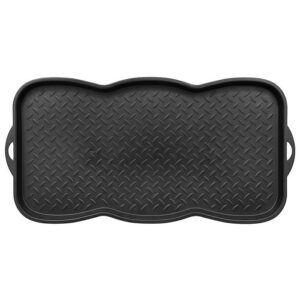 Porimatt Tarmo must 75,5x38cm