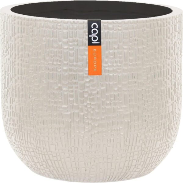 Lillepott Skin Ø17x h15cm beež