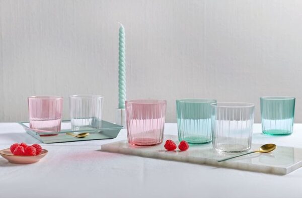 Joogiklaas Dreamline roosa 37cl 4tk/pk