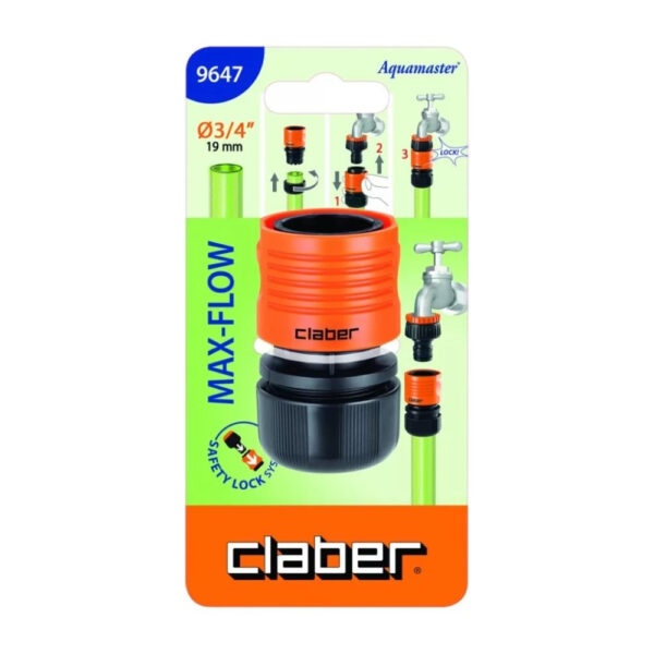 Claber muhv 3/4" Max-flow