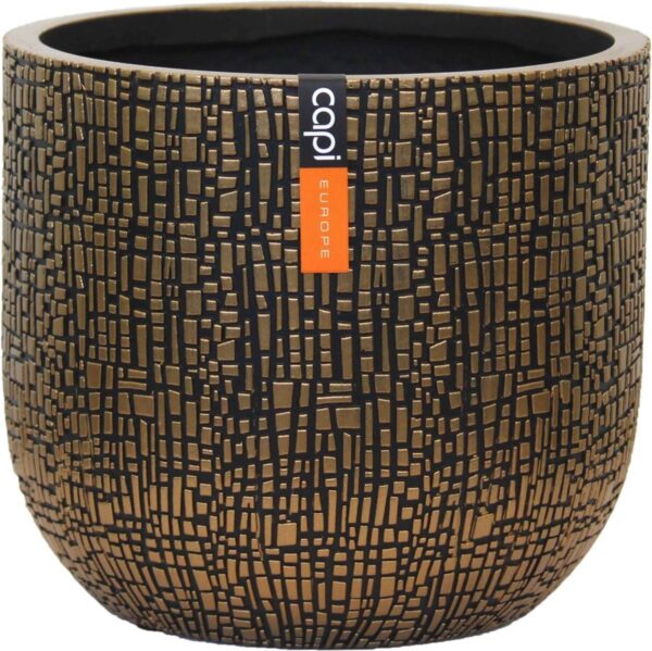 Lillepott Skin Ø24x h21cm kuldne