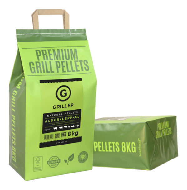 Grill-pellet GRILLEP premium (lepp) 8kg