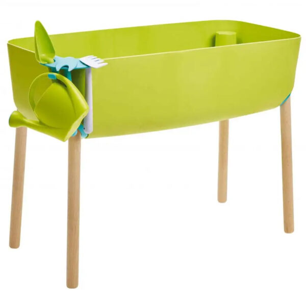 Komplekt lastele taimekast ja tööriistad, roheline