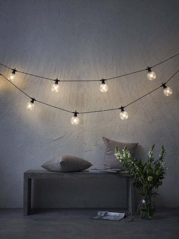 Valguskett Comb 10LED soe valge IP44 4,5m