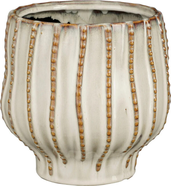 Lillepott Cathy Ø18x h17cm valge