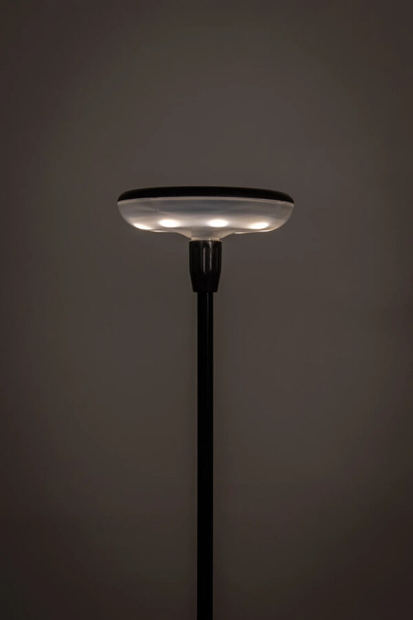 Lamp LED Sway soe valge/must IP44 9,6x h76cm