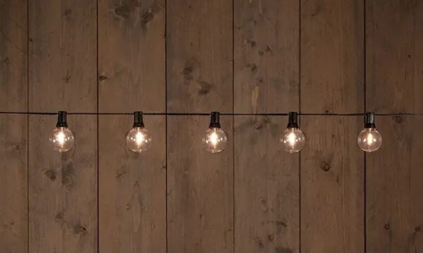 Valguskett 10 LED 5m pikendatav, valge, IP44