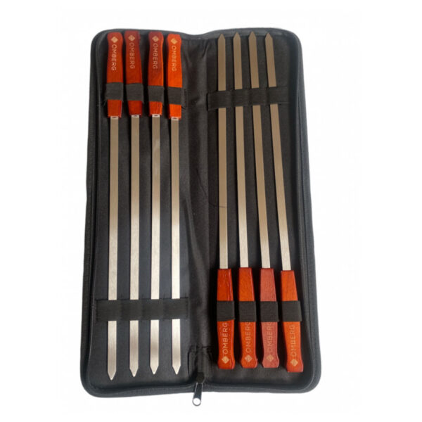 šašlõkivardad Omberg puidust käepidemega, 43,5cm