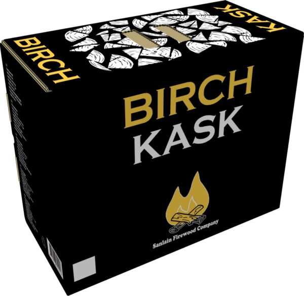 Kaminapuu kask pappkastis 24L