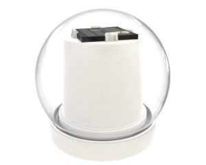 Solarvalgusti läbipaistev Ø7,6x h7,6cm