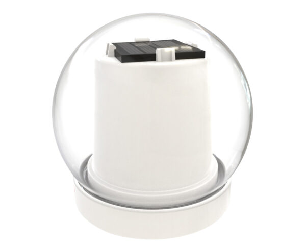 Solarvalgusti läbipaistev Ø7,6x h7,6cm