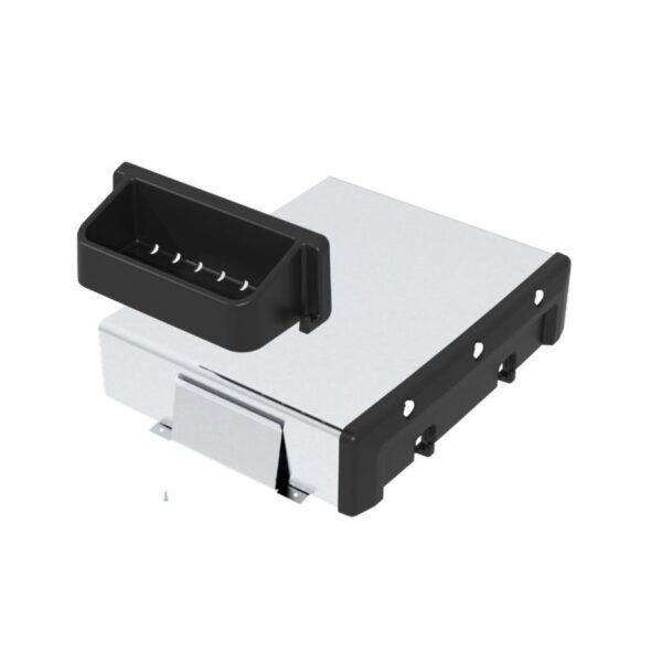 Riiul abilauale must 30,5x12,7x h10cm