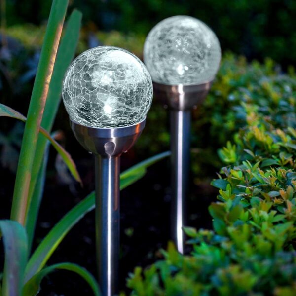 Solarvalgusti Pall 1LED IP44 Ø8x h37cm